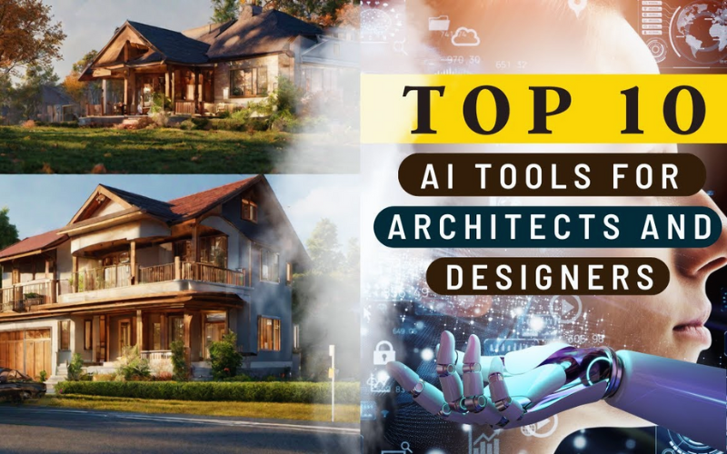 Top 10 AI Tools for Interior Designers & Architects