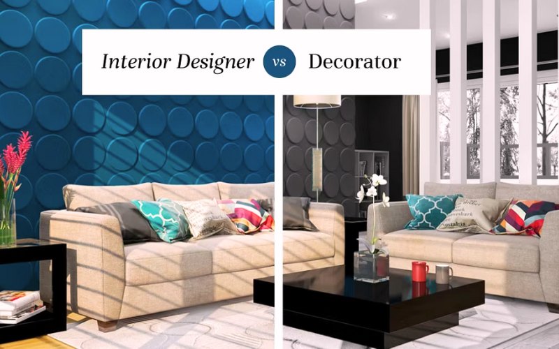 Interior Designer vs. Interior Decorator