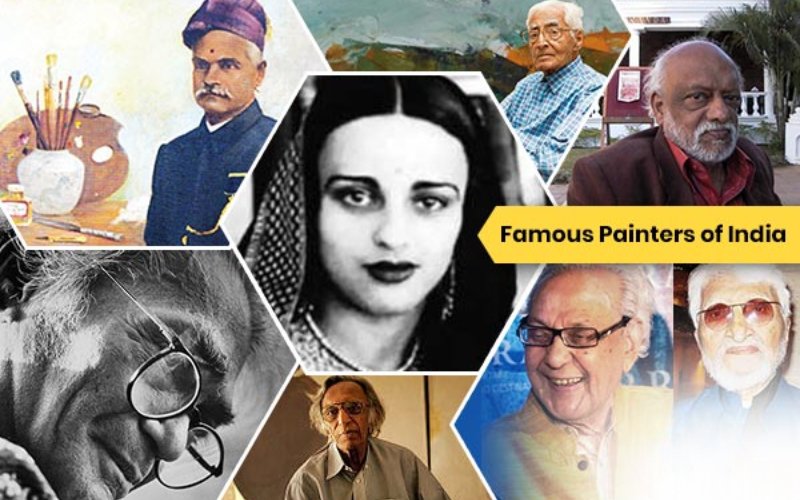 Famous Indian artist, fine arts, painters in india